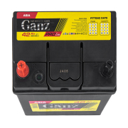 GANZ G1130421 Аккумулятор GANZ PRO-Line JIS 42 А/ч прямой L+ 195x127x220 B19 EN 380 А