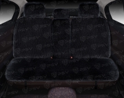 PSV 137779 Накидка на сиденье меховая универсальная PSV Fox Extra BACK (Черный), 1 штука, на заднее сиденье