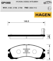 Sangsin brake GP1068