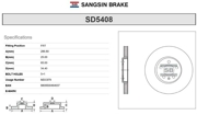 Sangsin brake S * * * 8