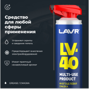 LAVR LN1453 Смазка многоцелевая LV-40