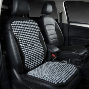 PSV 137163 Накидка массажная деревянные косточки PSV P2010 SMALL PLUS с поддержкой серый, 1 штука