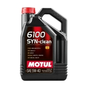MOTUL 111692 Масло моторное синтетика MOTUL 6100 SYN-CLEAN 5W-40 5 л.