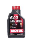 MOTUL 112133 Масло моторное синтетика MOTUL 6100 SYN-CLEAN 5W-30 1 л.