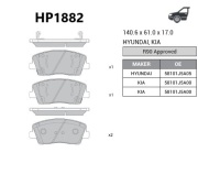 Sangsin brake HP1882
