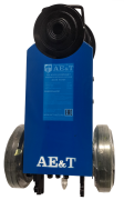 AE&amp;T HJ4020 Домкрат пневмогидравлический подкатной проф 40/20т (2 места)