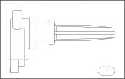 Cargen ZX7043 Катушка зажигания