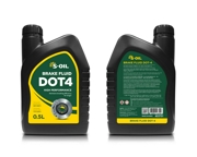 S-Oil E403751 Тормозная жидкость DOT 4, 0.5 л.