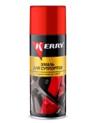 Kerry KR9621 Краска для суппортов. Эмаль для суппортов термостойкая красная, аэрозоль, 520 мл