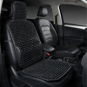 PSV 137158 Накидка массажная деревянные косточки PSV P2010 BIG PLUS с поддержкой черный, 1 штука