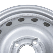 GANZ GRN14027 ДиCк штампованный 14x5.5 4x100/60.1 ET43 GRN14027 Silver RENAULT LOGAN