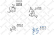 Stellox 2519016SX подушка двигателя левая!Toyota Auris ZZE150/NZE151 -06