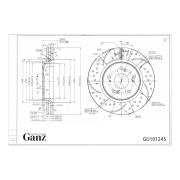 GANZ GIJ10124S