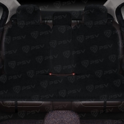 PSV 137751 Накидка на сиденье меховая универсальная PSV Кролик Rex Lux BACK (Черный), 1 штука, на заднее сиденье