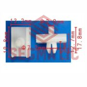 SEGMATIC SG70203078 Клипса пластмассовая