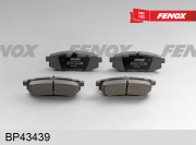 FENOX BP43439 КОЛОДКИ ТОРМОЗНЫЕ ДИСКОВЫЕ