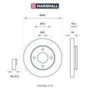 MARSHALL M2000604 