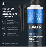 LAVR LN2104 Нейтрализатор воды присадка в дизельное топливо
