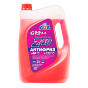 AGA AGA002Z Антифриз, готовый к применению, красный, -40С, 5 кг, G-12++