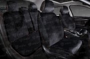 PSV 137720 Накидки в машину универсальные меховые PSV 2D Mutton (Черный), комплект на весь салон