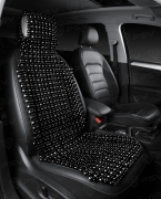 PSV 137166 Накидка массажная деревянные косточки PSV P2003 BIG черный, 1 штука