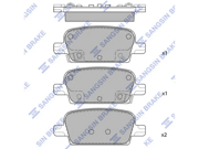 Sangsin brake SP4118