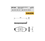 Sangsin brake GP1249