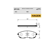 Sangsin brake GP1183