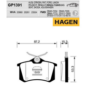 Sangsin brake GP1391